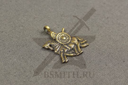 Подвеска "Один на Слейпнире", вид сбоку