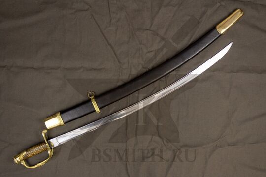 Сабля офицерская пехотная образца 1826 года, с ножнами