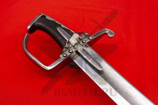 Сабля польская тип 1а, 18 век, эфес крупно со стороны клинка