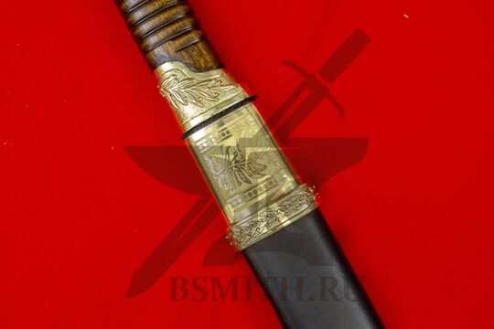 Шашка казачья александровская юбилейная, в ножнах, гравировка на устье ножен