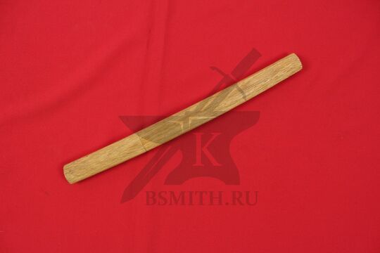 Японский меч - посох сикомидзуэ с прямым клинком, с длиной клинка танто, в ножнах