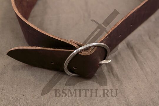 Перевязь плечевая сложная, вариант 2, коричневая, плечевая пряжка