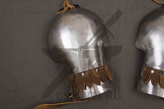 Наплечники с сегментным брассаром и фестонами, один крупно