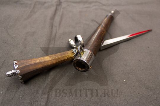 Стилет, Италия, 17 век, ножны отдельно