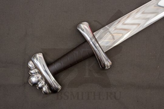 Каролинг тип S с Хортицы, эфес крупно