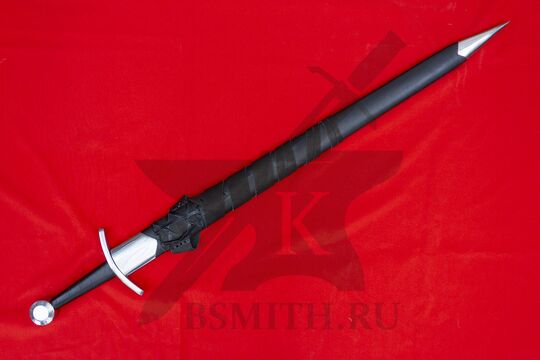Меч тип XIII, в ножнах с металлическим гарнитуром