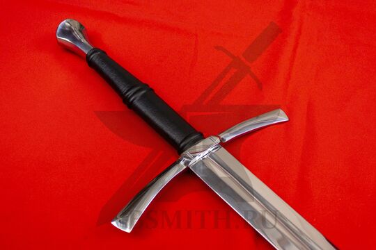 Меч тип XVIa с тисненой рукоятью, эфес крупно со стороны клинка