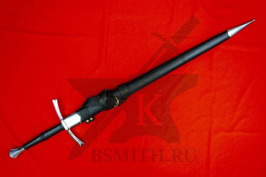 Меч тип XVIa с тисненой рукоятью, в ножнах