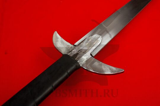 Двуручный меч цвайхандер тренировочный, вариант 2, фальшгарда крупно