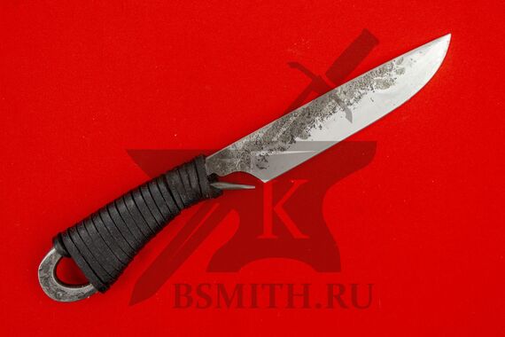 Нож новгородский с обмоткой средний