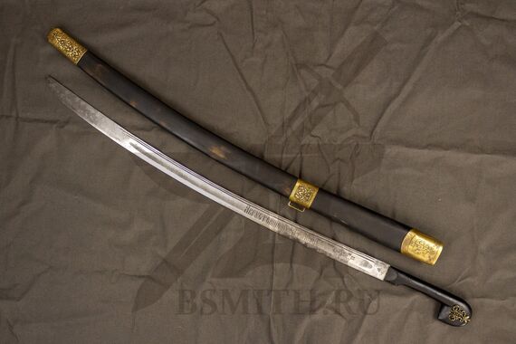 Шашка кавказская украшенная состаренная