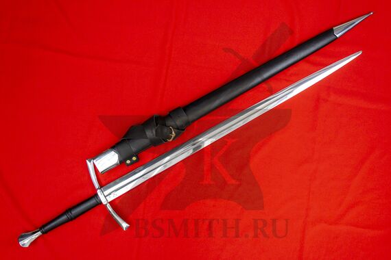 Меч тип XVIa с тисненой рукоятью, с ножнами с гарнитуром и фурнитурой