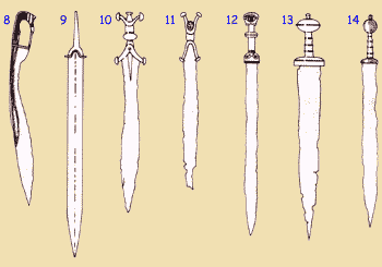 Европейские мечи бронзового века - продолжение